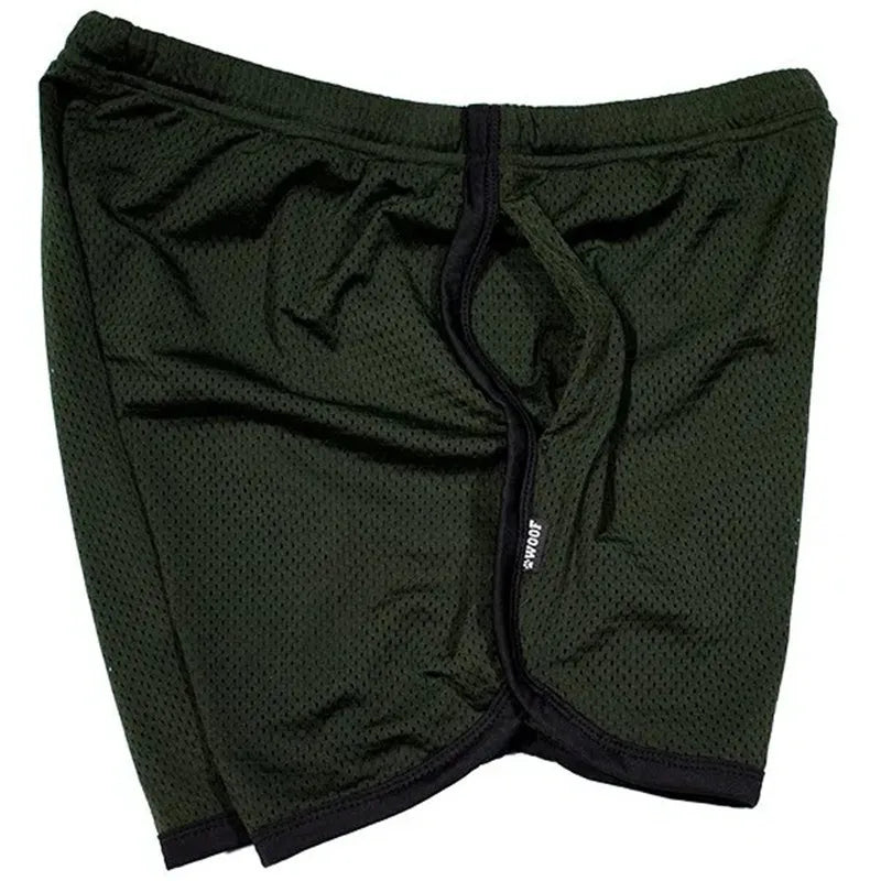 Men's Sports Gym Athletic Shorts Middle Trousers Elastic Band Sports Man