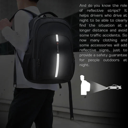 Large Capacity Backpack 15.6inch Laptop Backpack Anti Theft Men Backpack College Schoolbag Travel Backpack Bag For Men