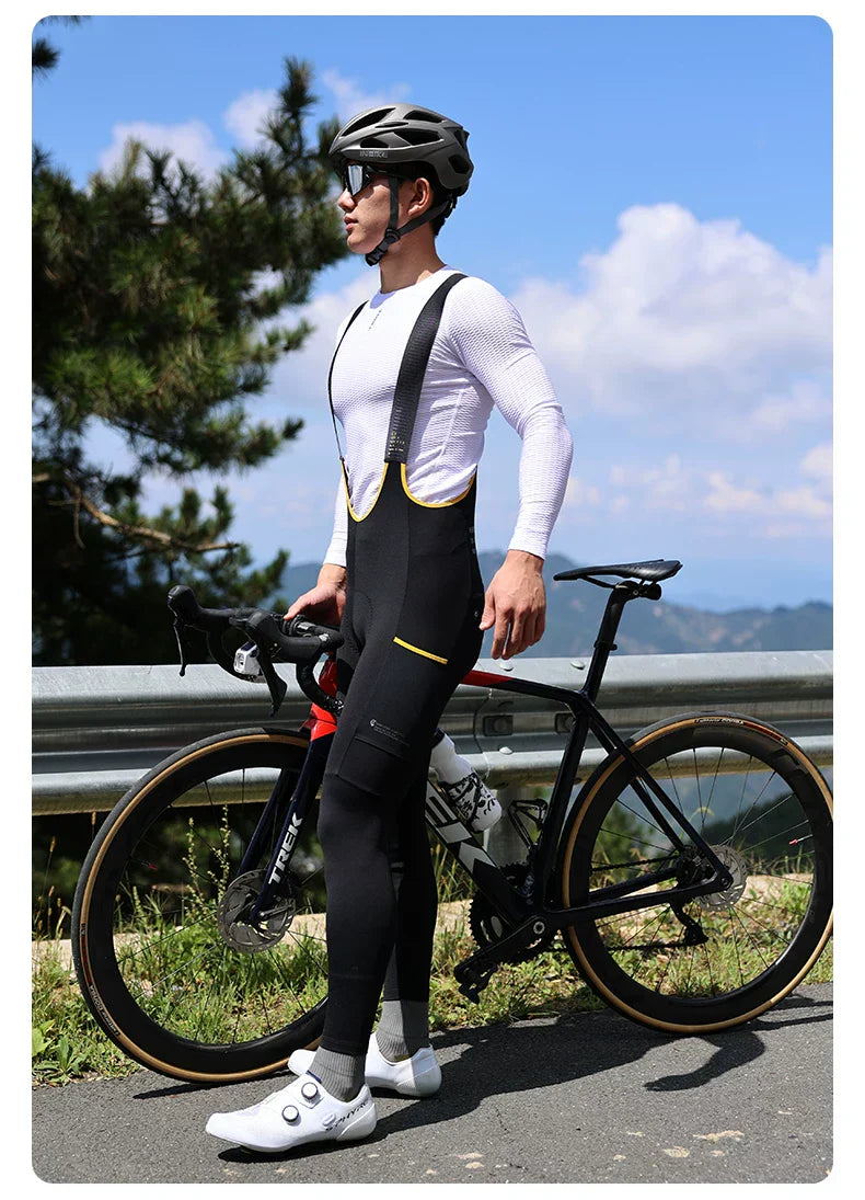 Fleece Men's Cycling Jersey Winter Cycling Sets Warm Long-sleeved Suit Soad Bike Bicycle Jacket Overalls Riding Suit