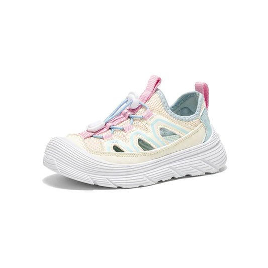Spring and Autumn Children Sports Shoes Unisex Kids Sneakers Mesh Upper Breathable Basketball Shoes Tennis Casual Flats Footwear
