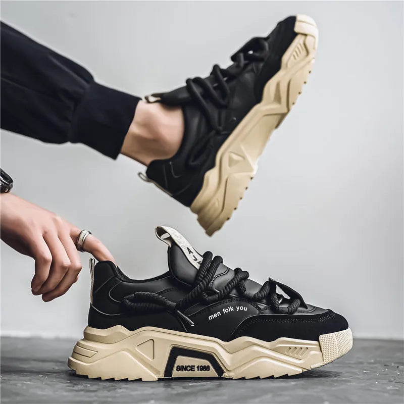 Novos Sapatos Esportivos Casuais Masculinos 2025 - Duráveis, Confortáveis, Respiráveis e Estilosos