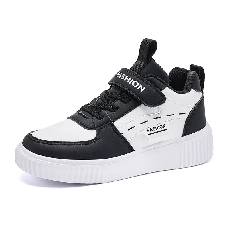 Green Skateboard Shoes Kids Trainers Fashion Lightweight Children's Sports Shoes Comfortable Non-slip Casual Sneakers For Boys