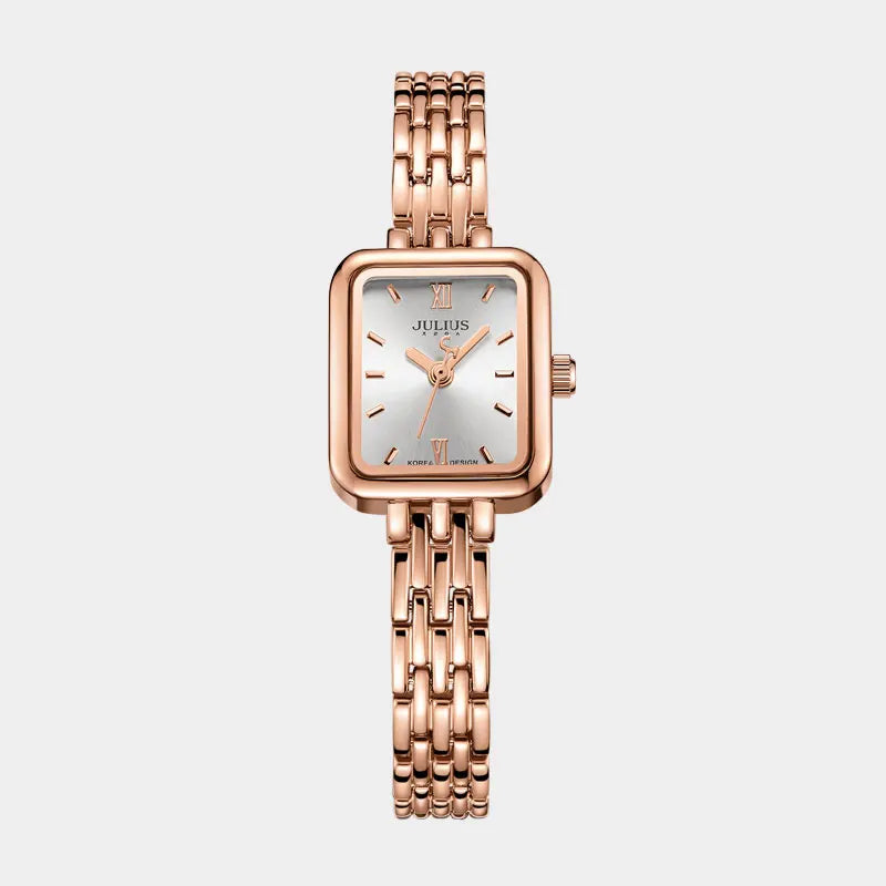 Watch For Women Women's Stainless Steel Band Luxury Gift Watch Dual-Layer Dial Fashion Montre JA-771
