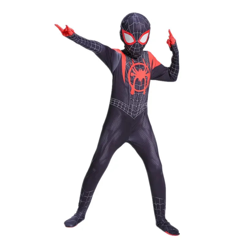 2025 New Kids Superhero Costumes Movie Characters Fantasy Onesies Halloween Party Dress Up Boys Girls Photo Props