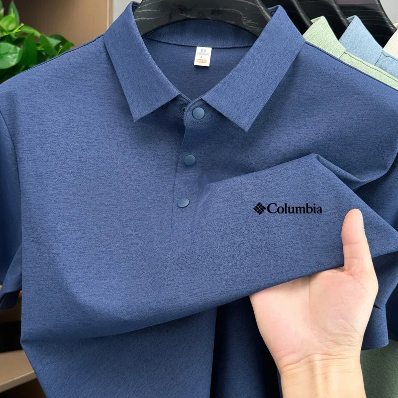 Bestselling fashion brand summer new designer simple letter embroidered breathable polo shirt mens exquisite and comfortable top