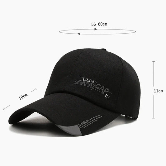 Fashion Men's Summer Hat Sport Baseball Caps Outdoor Running Visor Cap Sunscreen Cotton Adjustable Caps For Men women