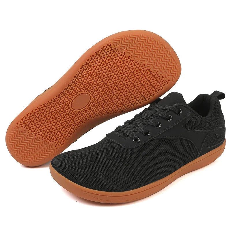 Wide-Toed Shoes Unisex Mesh Breathable Casual Men Shoes Comfortable Outdoor Barefoot Walking Sports Shoes