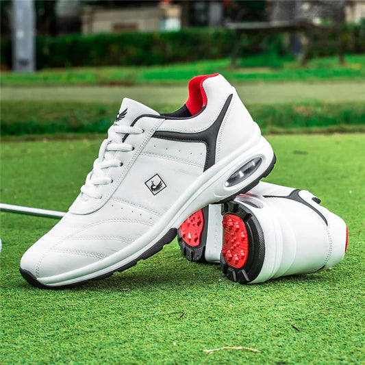 Men Golf Shoes Casual Breathable Waterproof Non-slip Golf Outdoor Training Shoes