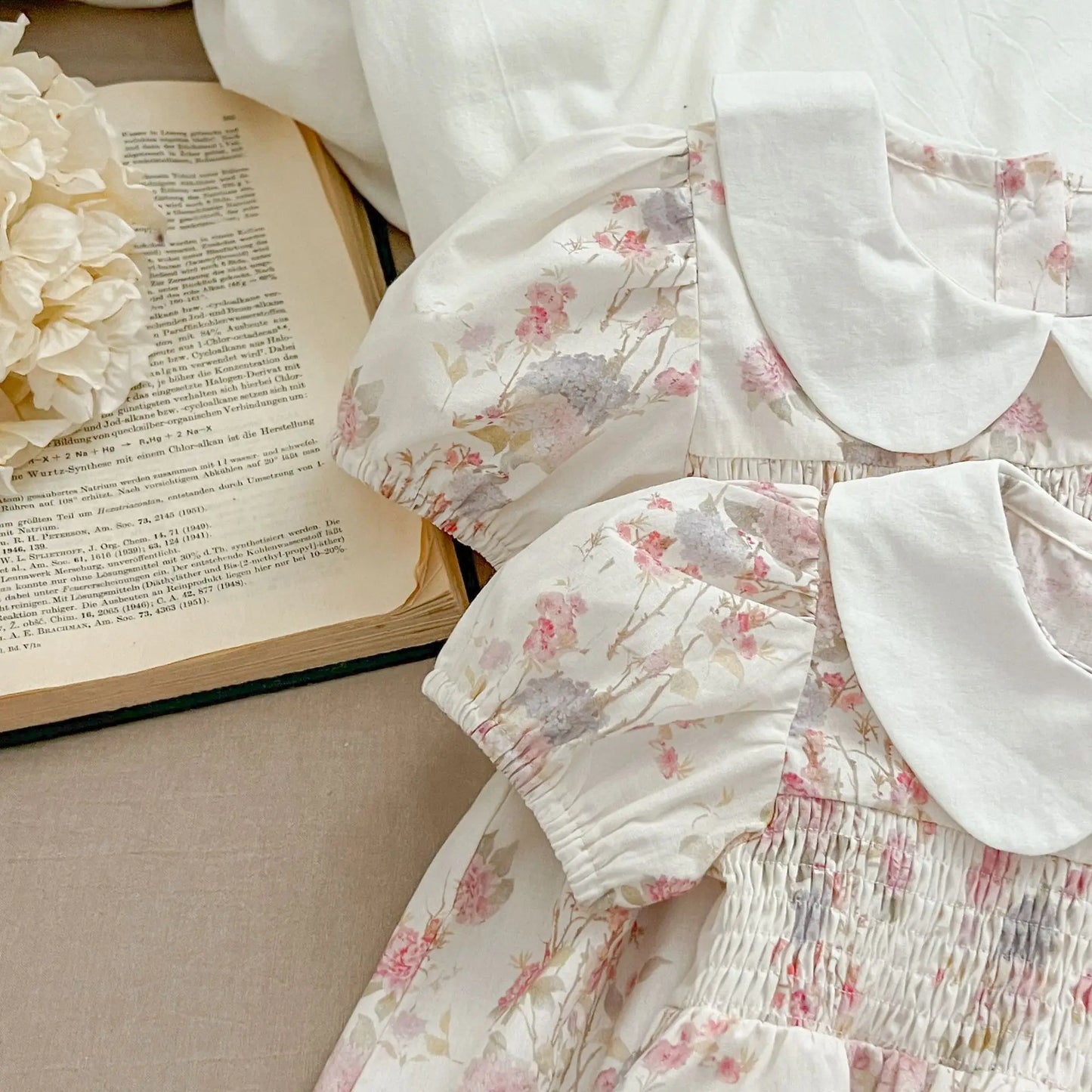 Sweet Princess Dress European and American Style Summer New Flower Printed Children's Clothing Girls Dresses