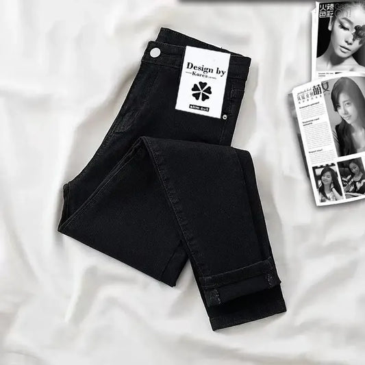 Women's Jeans Fashionable Skinny Denim Pants Spring
