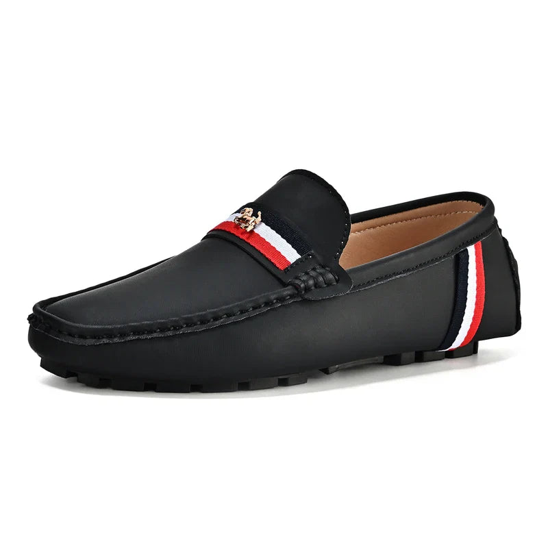 Loafers Men Driving Shoes Casual Shoes Comfortable Classic PU Leather Loafers Business Shoes Slip on Walking Men Loafers Shoes