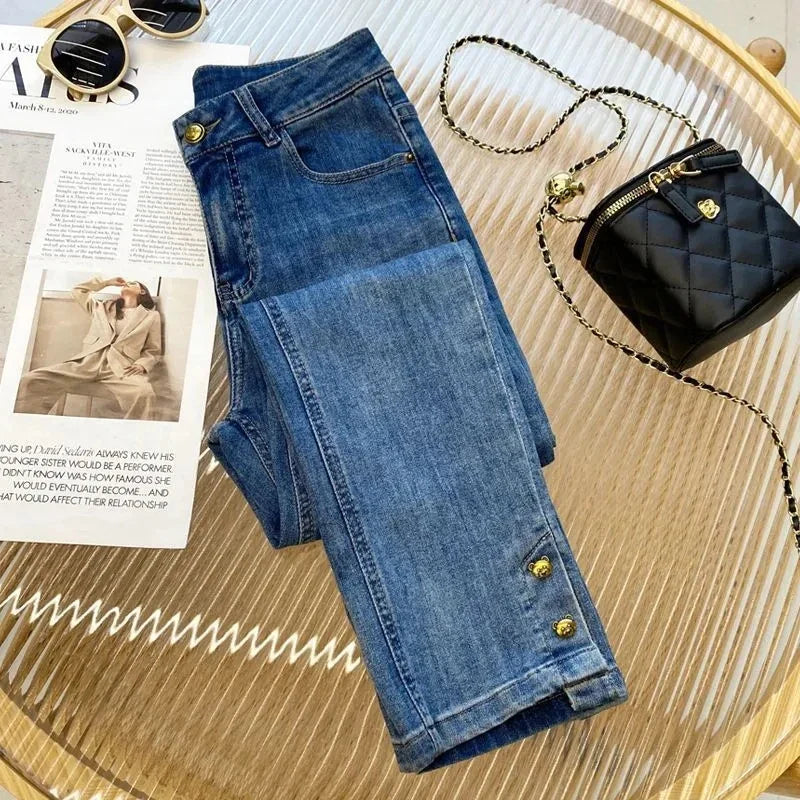 Women's Street wear high waisted Loose Casual Pants