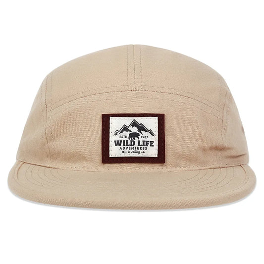 Cotton 5 Panel Baseball Cap Snapback Caps Bone Gorras Hombre Originales Hip Hop Hats For Men Women Adjustable
