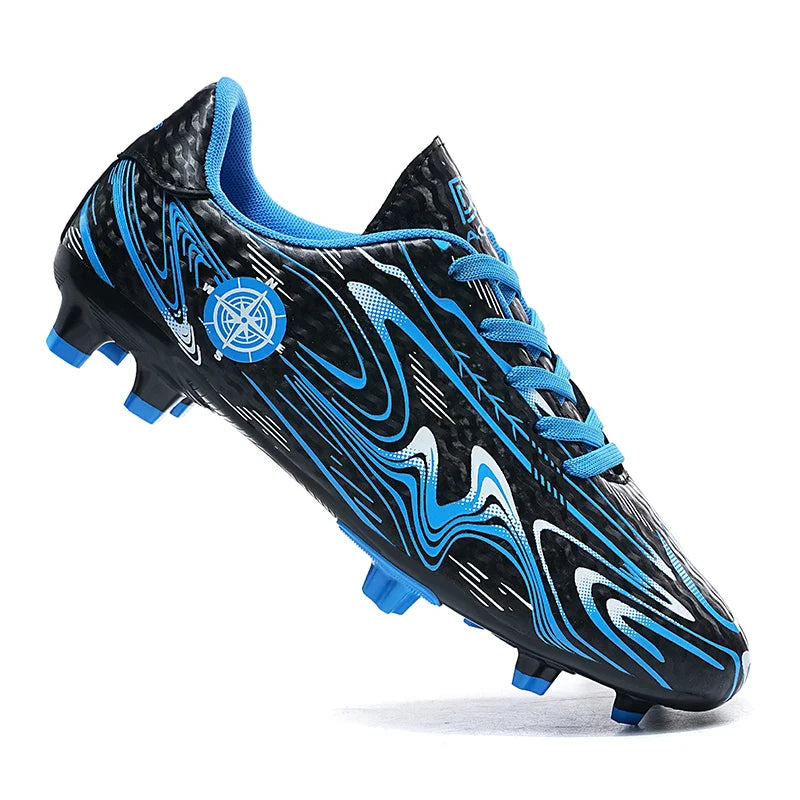 Men's football shoes with long studs for men, women, children, boys, teenagers, sports sneakers, outdoor training shoes