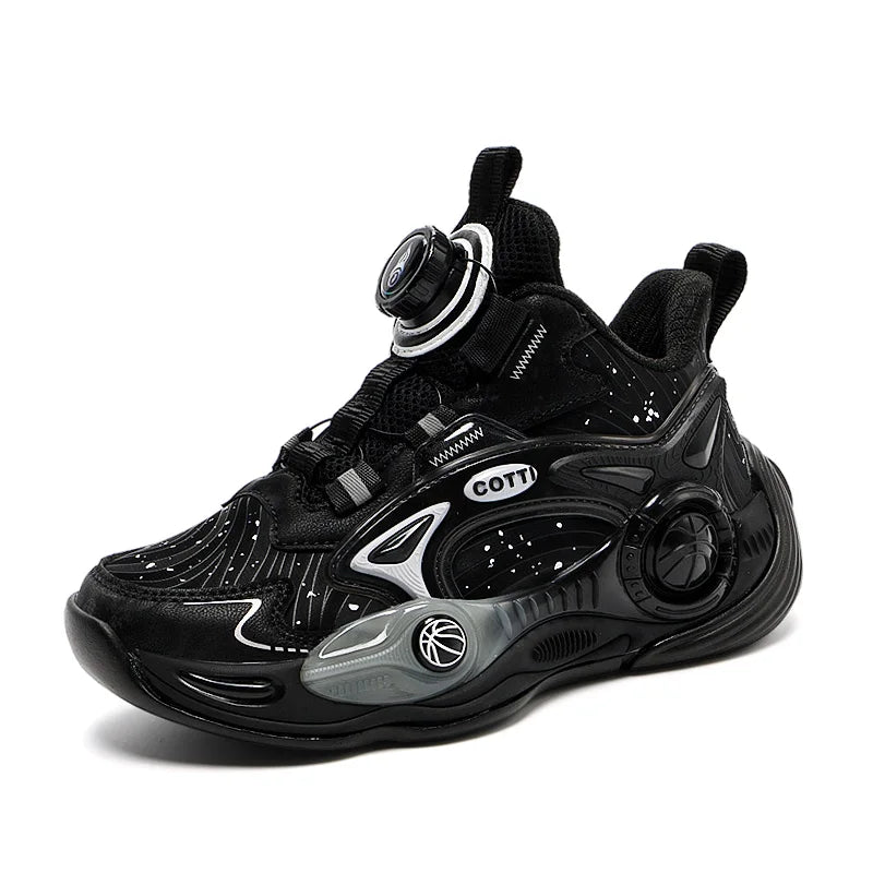 Children‘s Basketball Shoes Non-slip Waterproof Basketball Training Sneakers Boys Girls Cushioned Athletic Shoes Running Shoes