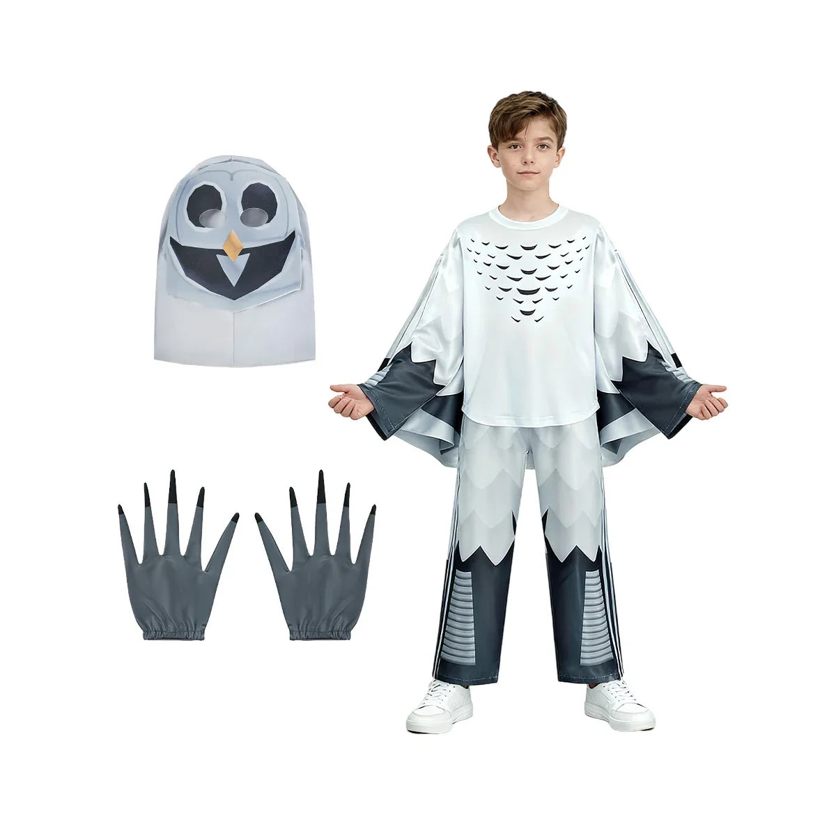99 Nights In The Forest Deer Kids Cosplay Costume Animal Deer Owl Cosplay Jumpsuit Halloween Party Costumes for adult childre