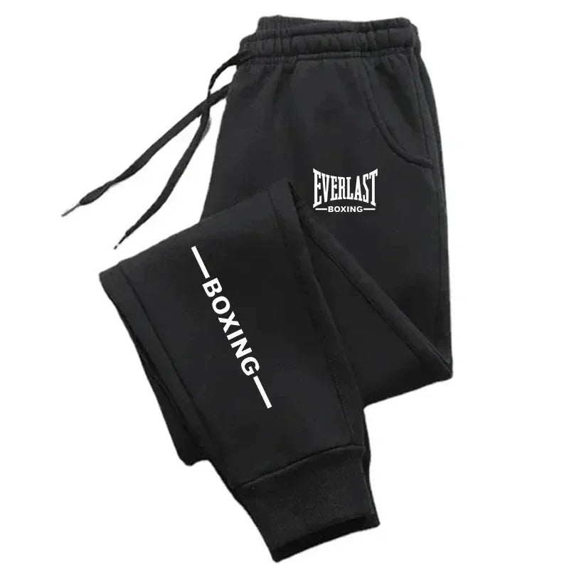 2025 Autumn Winter Printed Running Pants Men Women Outdoor Sports Fitness Pants Jogging Fleece Casual Sports Pants