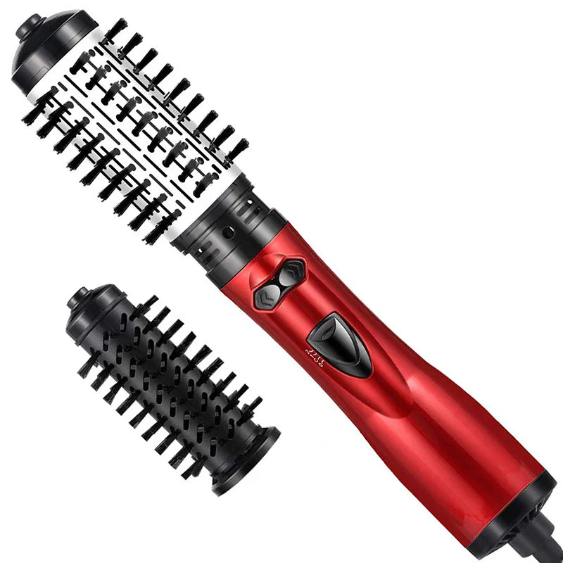 2-in-1 professional automatic rotating hair dryer curler Comb Hot air brush ion multi-functional styling tool
