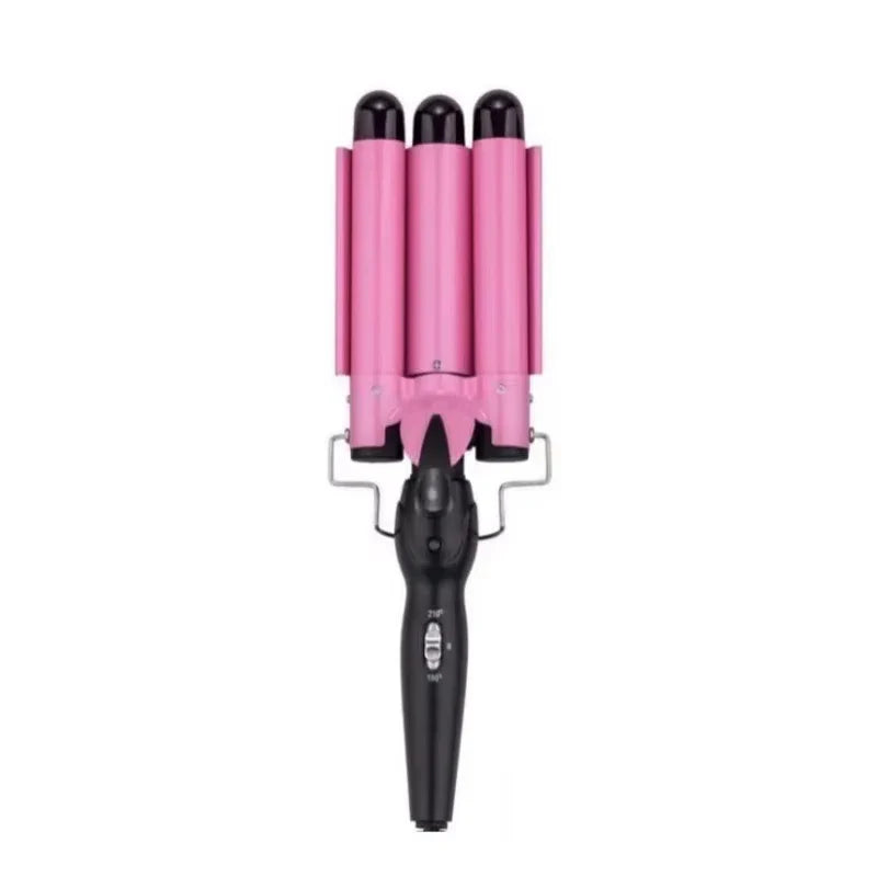 Hot Selling Three Tube Curling Stick Egg Roll Fluffy Thin Curling Stick Waver Hair Curler 3 Barrel Hair Curler