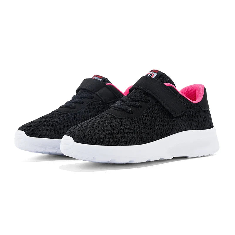 Children Boys Sneakers Soft-soled Lightweight Breathable Non-slip Sports Running Walking For Girls Tennis Mesh Shoes