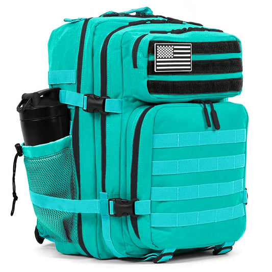 45L Tactical Backpack Men Outdoor Waterproof Sports Travel Gym Hiking Bug Out Bag Military Camping Hunting Survival Rucksack
