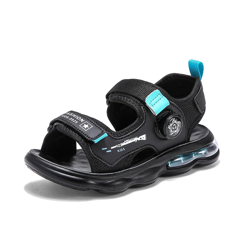 Summer New Air Cushion Sandals Children's Sports and Leisure Shoes Teenagers and Children Outdoor Water Beach Quick Drying Shoes