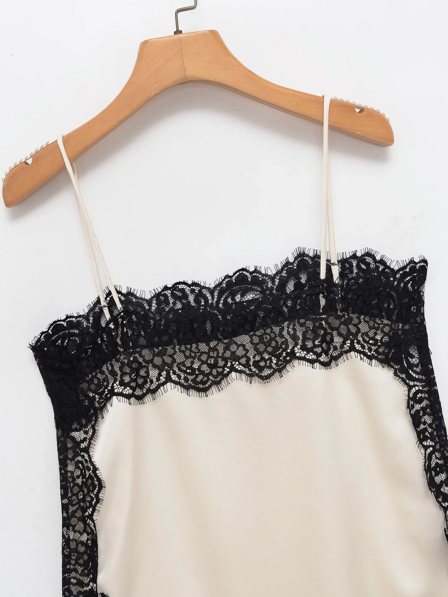 Sexy Chic Satin Lace Square Collar Tops Women Side Split Cami Party Tops Fashion 2025 Evening Club Christmas Girl Tops