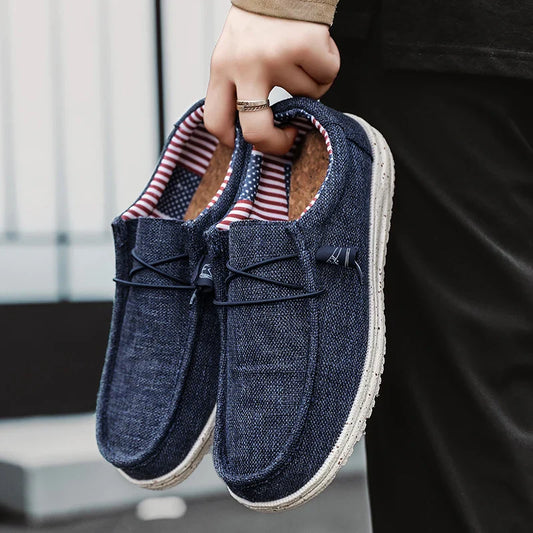 Sapatos Casuais Masculinos Sapatos Tamanhos Grandes Mocassins Leves Sapatos Casuais de Encaixe Sapatos Masculinos Confortáveis para Caminhada Tênis para Homens