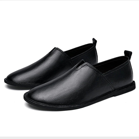Large Men'S Soft Soled Retro Casual Loafers Comfortable And Non Slip Designed Purely By Hand For Casual Business Shoes 38-47
