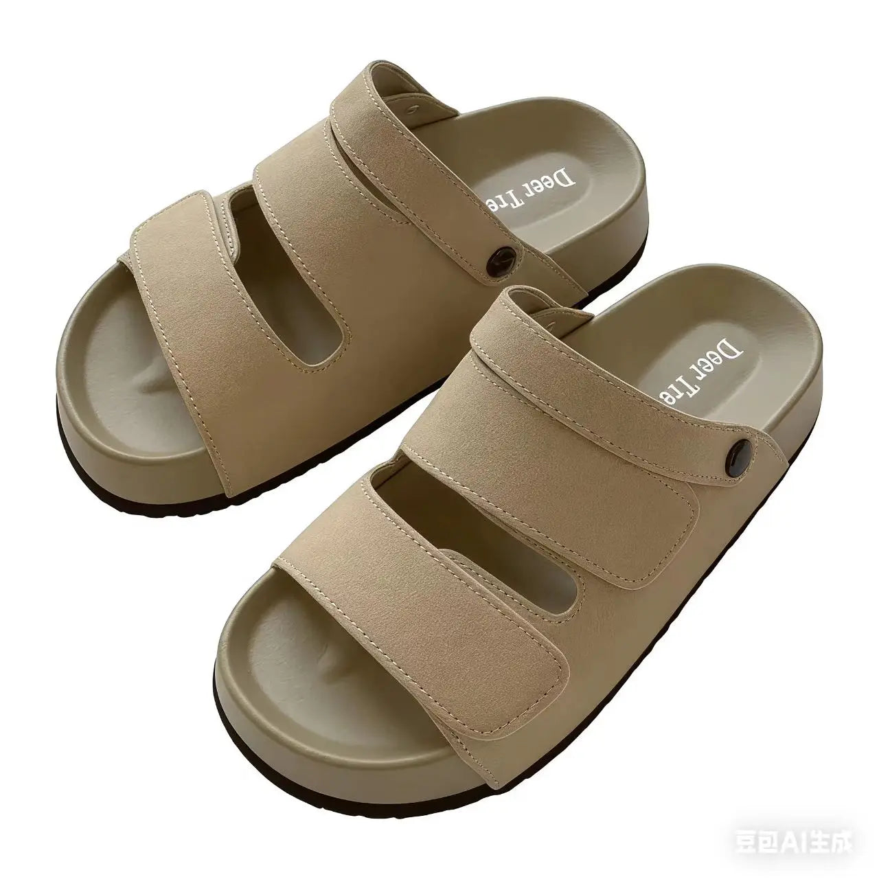 Boy's And Girls' 2026 Summer New Casual Thick Sole Slides Forest Style Two-Way Sandals