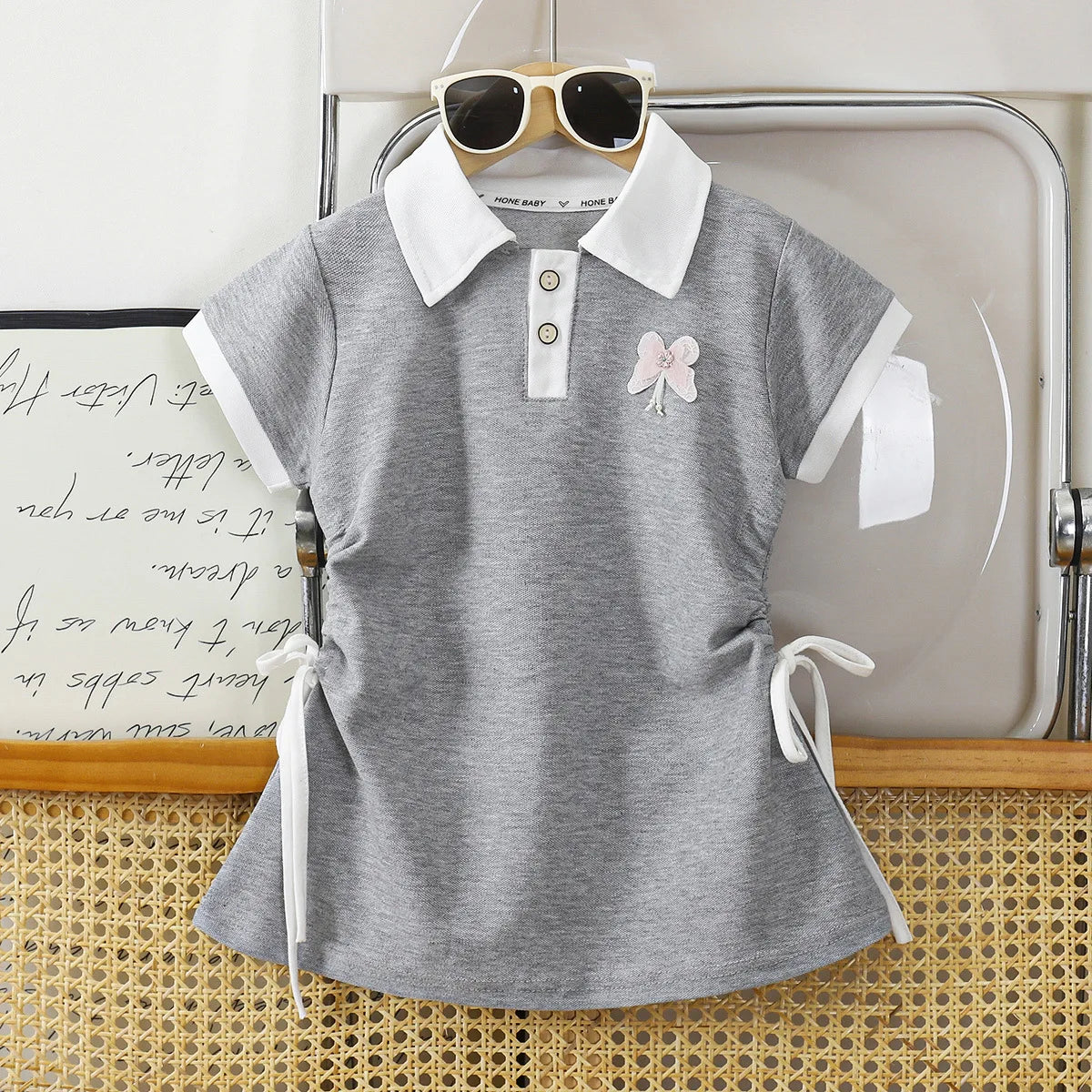 Girls Dresses Summer New Children Polo Shirts Dress For Baby Casual Clothes Kids Sports Costume Dress Outfits Girls