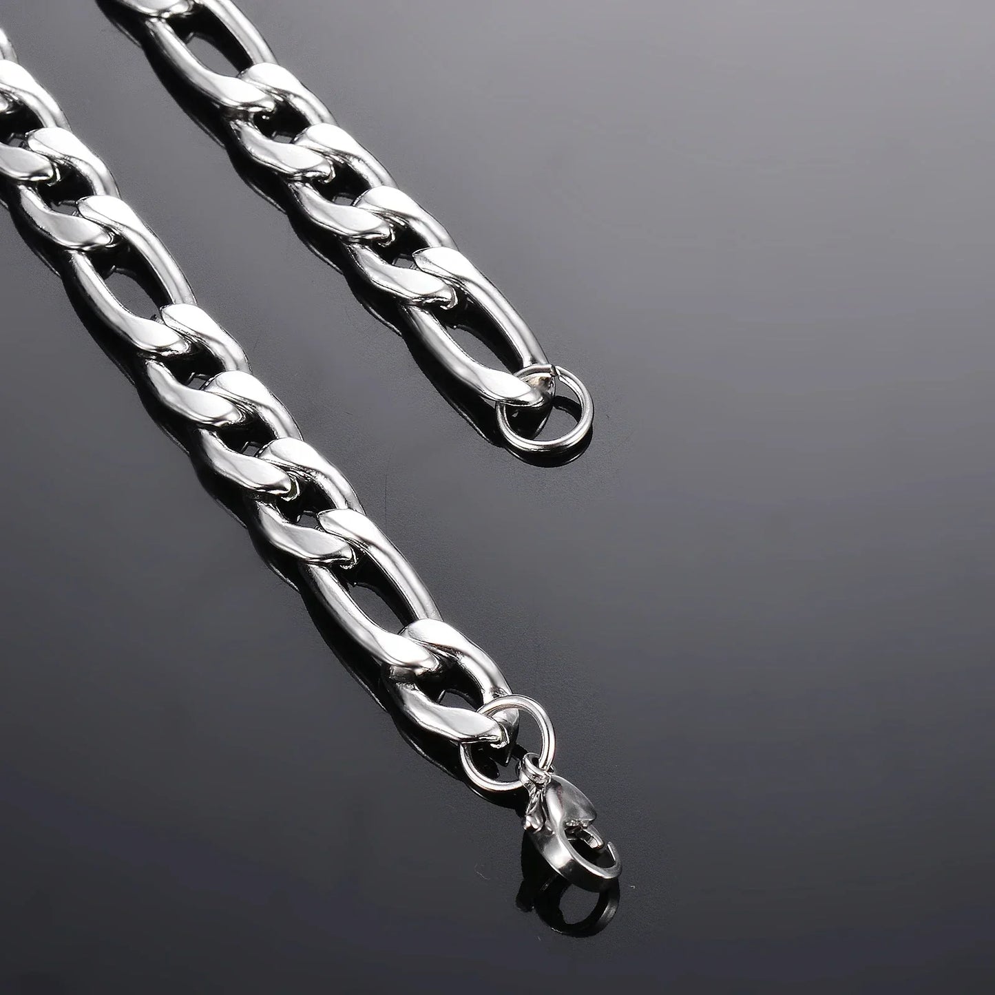 925 Sterling Silver Necklace 2-12mm Width 40-75cm Long Chain Lobster Clasp Men and Women Engagement Jewelry
