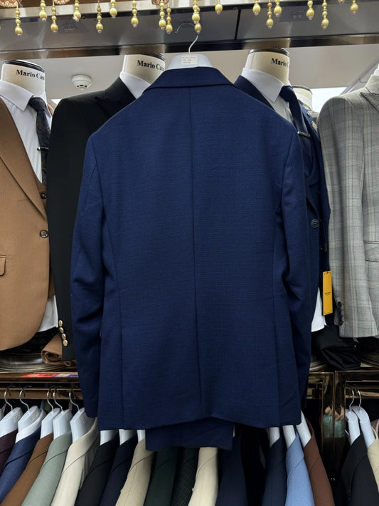 2026 Newest Men's Slim Fit Suits 3 Pieces Jacket Vest Pants Business Office Outfit One Button Tuxedo For Men Interview Wear