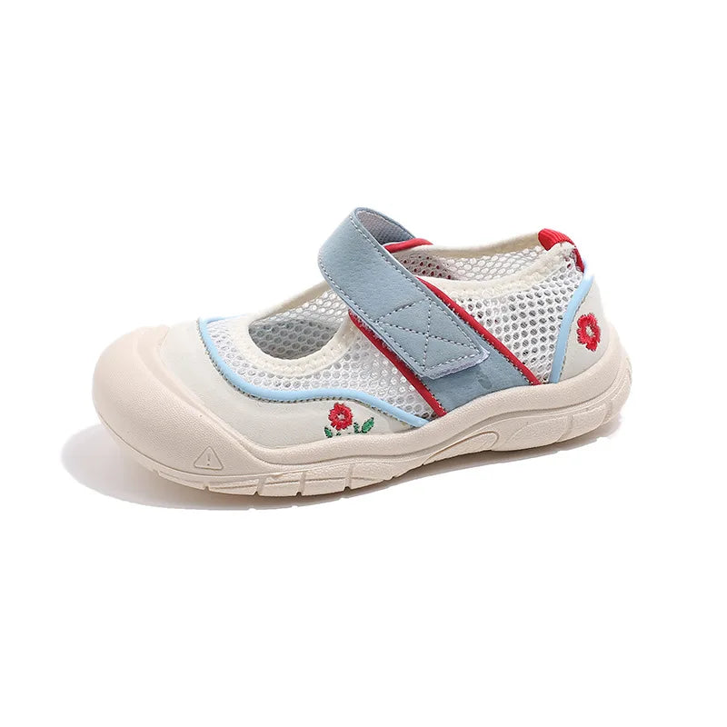 Kids mesh sneaker Anti-slip Sandal Toddler Boy Sports Shoe Girl Children Breathable Beach Sandal Soft Bottom sports casual Shoes
