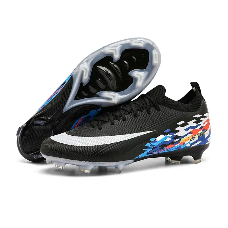 New Men Football Boots Ultralight Soccer Shoes Sport Outdoor Match Unisex Non-Slip Cleats Adult Comfortable Grass High-quality
