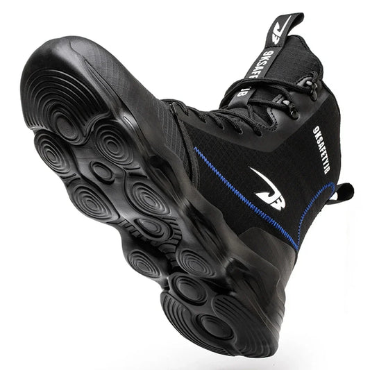 Motorcycle Boots black Motorbike Riding Shoes Men's Riding Motorbike Ankle Type Shoes Protective Boots Four Seasons Botas Moto