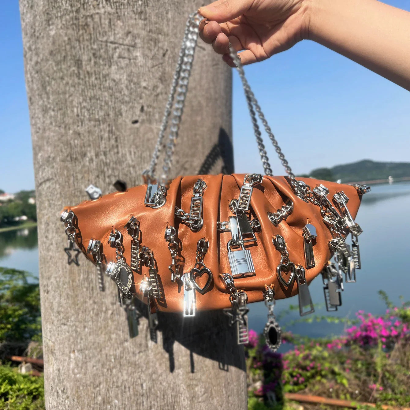 Purses and handbag luxury Designer Women's bag Evening clutch Bag Purse pu leather high quality handmade handbags