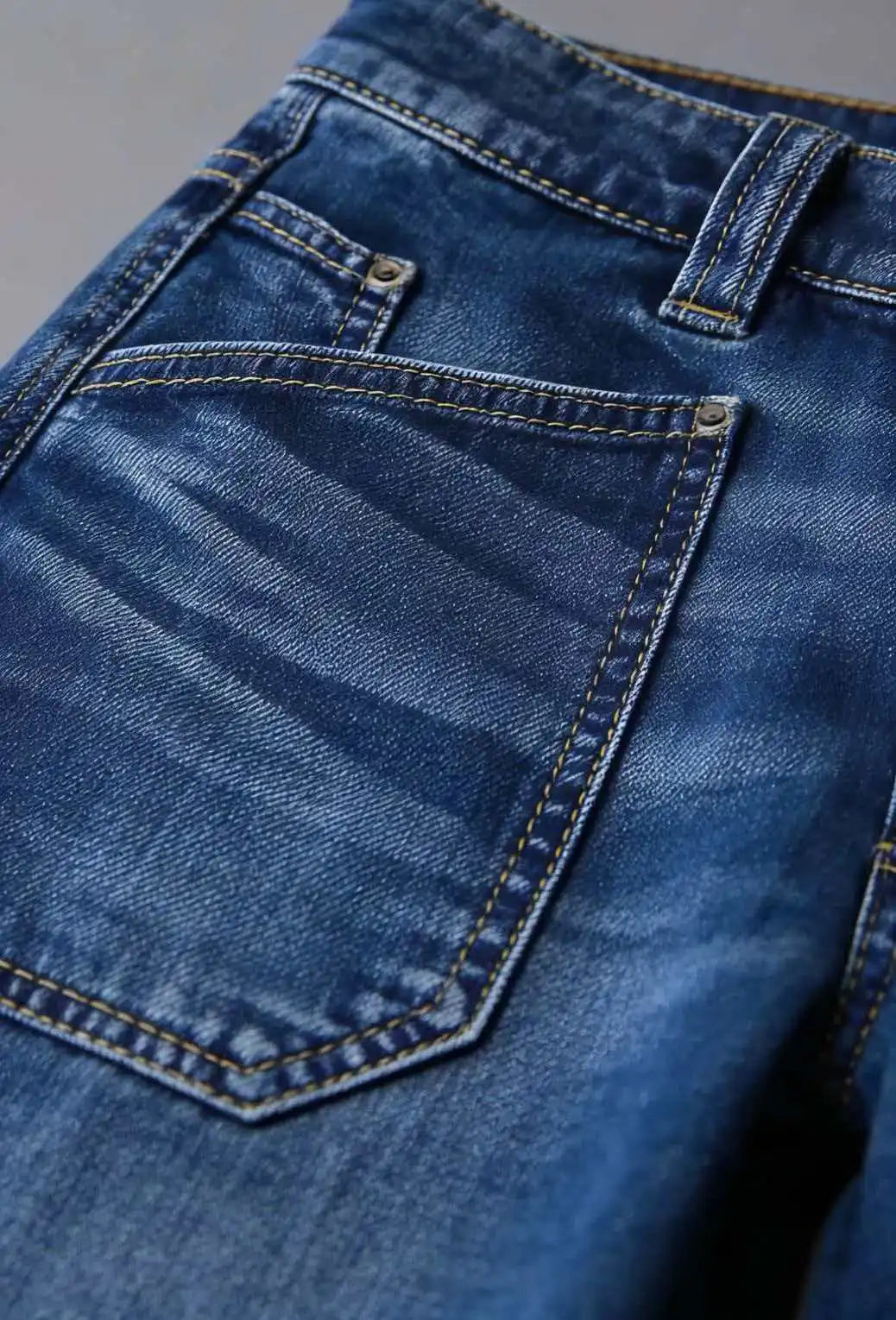 Vintage High Waist Baggy Wide Leg Jeans Casual Loose Denim Trousers