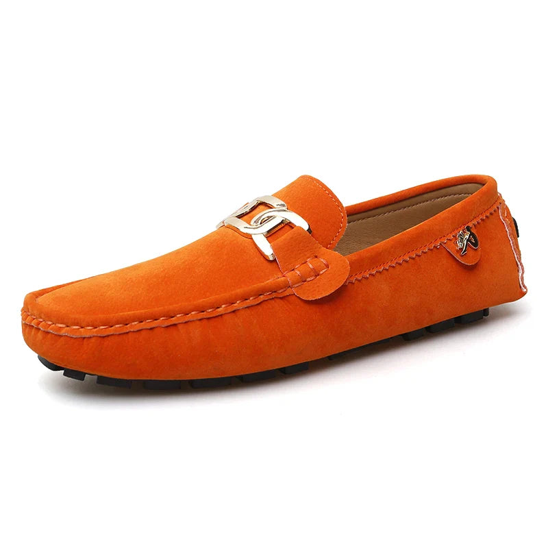 2025 New Handmade Beanie Shoes Men's Soft Sole Slip-On Casual Lazy Shoes Breathable Trbottomy Easiest for Match Large Size