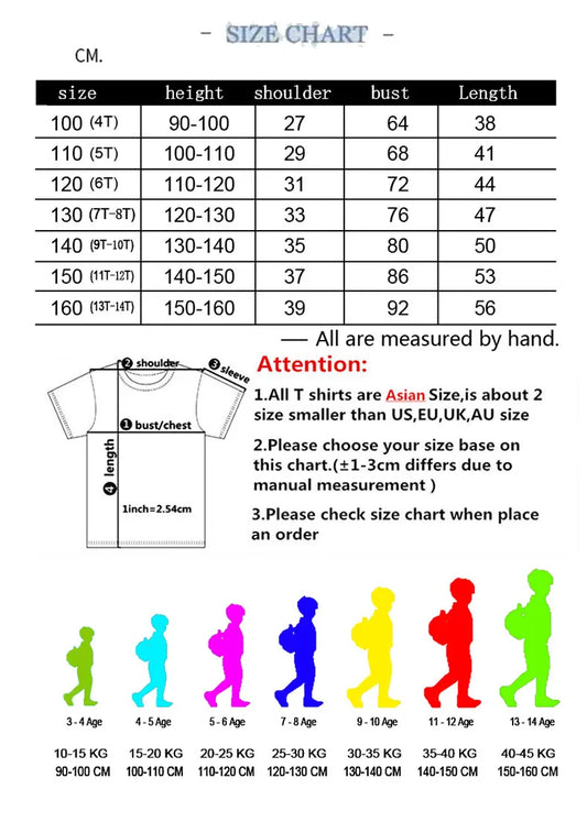 67 Funny Cartoon Number Print Kids Summer Casual 2PCS Breathable Tees+Short Pants Suits 2-13 Years Boys Girls Fashion Clothes