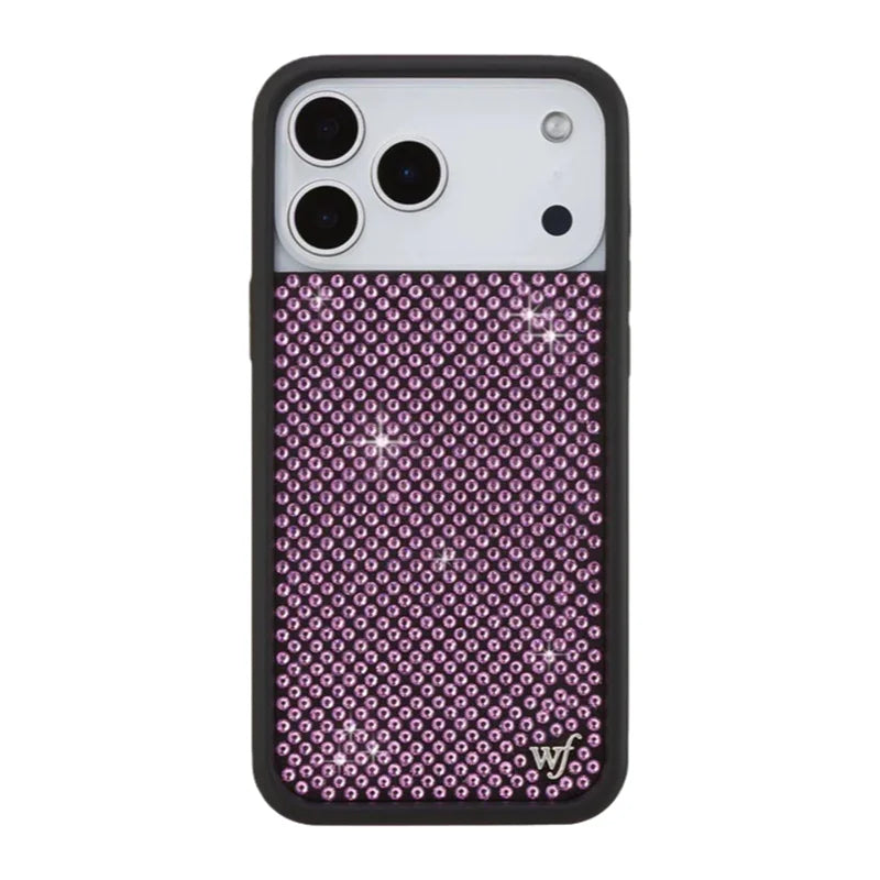 Pink Diamond Sparkling Phone Case For iPhone 16 12 17 14 15 13 Pro Max Plus Rhinestone Bling Glitte wf Cover