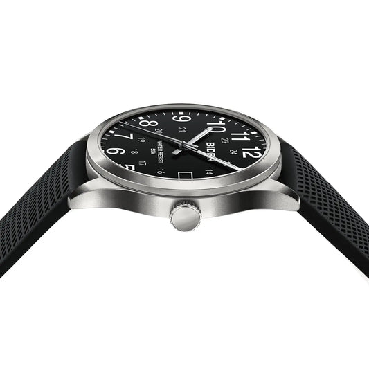 Men's Watch Simulated Quartz Sports Men's and Women's Watch 30 Waterproof Second Hand Luminous Easy to Read Dial