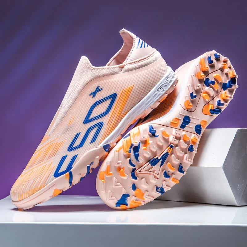 New Men's Soccer Shoes Non Slip Indoor Football Boots Sport Comfortable Grass Cleats Ultralight Fg Turf Futsal Adult Non-Slip