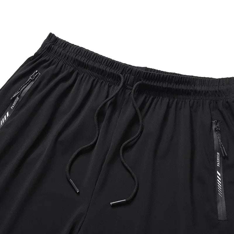 Pack of 1/2/3 Men Sweatpants 100-150kg Plus Size 5XL-9XL Casual Shorts Loose Elastic