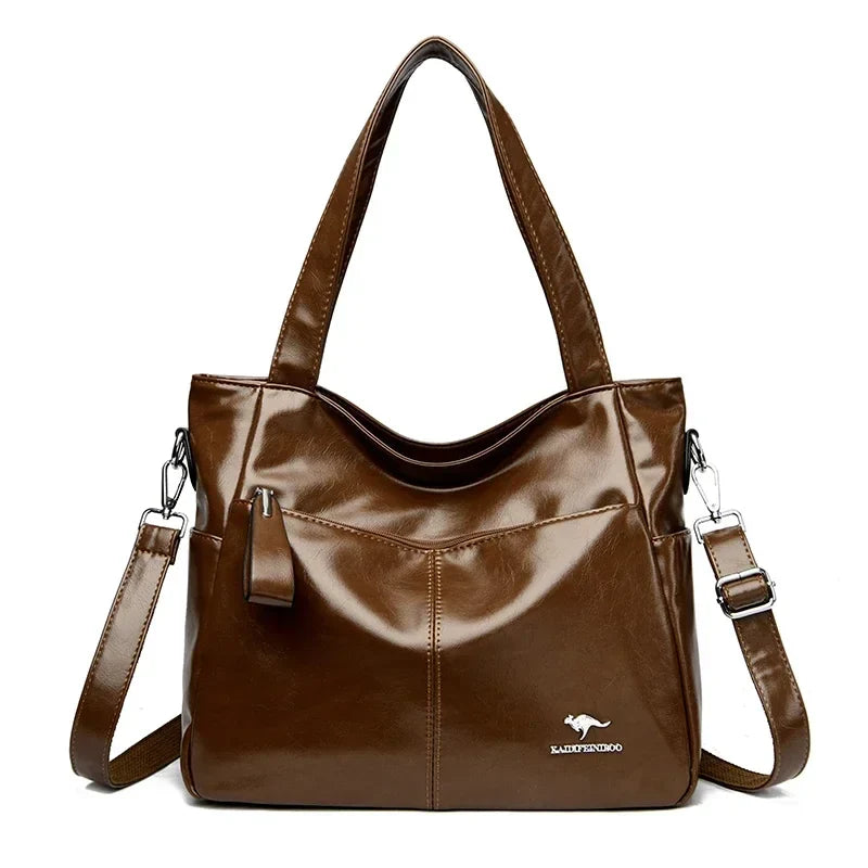 Genuine Brand Soft Leather Ladies Handbags Luxury Designer Shoulder Bags New Classic High Quality Crossbody Bags for Women