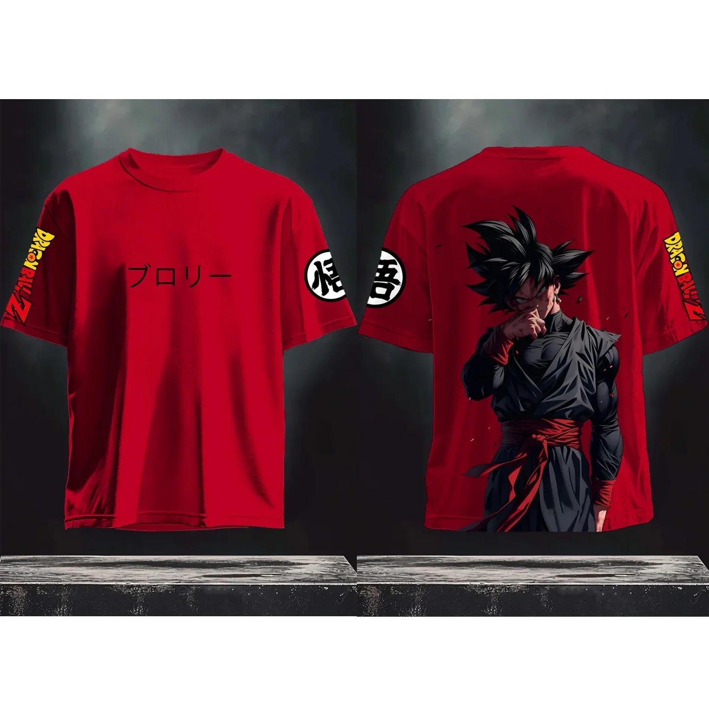 Graphic Print Men Short Sleeve T-shirt Red Inspired Character Street Summer Casual Wear for 2025 Trending