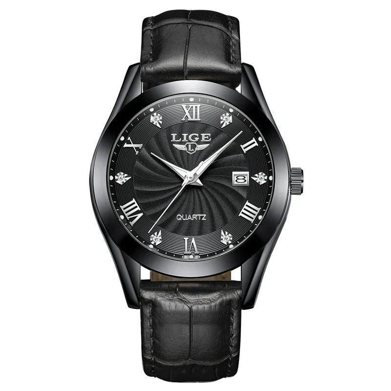 Women Watch Fashion Leather Military Sport Waterproof Watches For Women Top Brand Luxury Women's Bracelet Watch Reloj Mujer