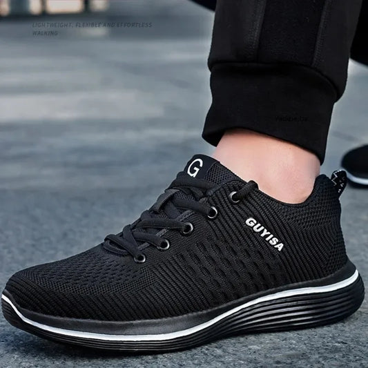 Steel Toe Safety Shoes Anti Smashing Lightweight Work Sports Shoes Indestructible Breathable Work Safety Shoes Men's Comfort