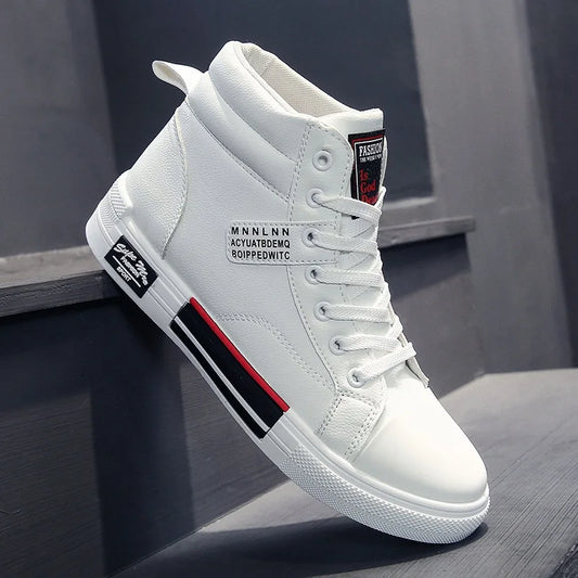 2025 new Breathable soft sole Men's Casual Sports Shoes Korean Fashion Student jogging shoes youth board shoes