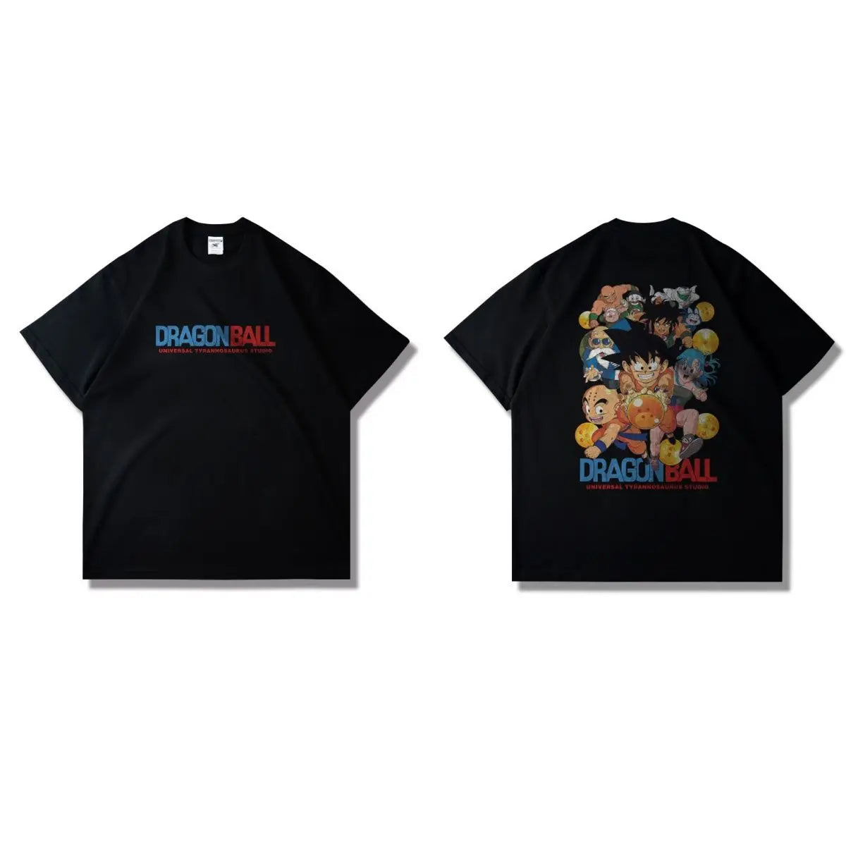 Animation Printed Short Sleeve T-Shirt Men's and Women's Fashion Loose Trend Top Clothing